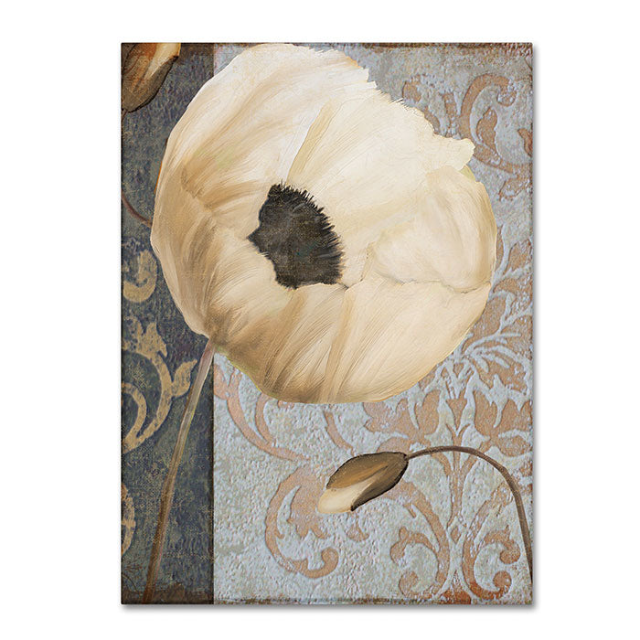 Color Bakery Poppy Brocade I 14 x 19 Canvas Art Image 1