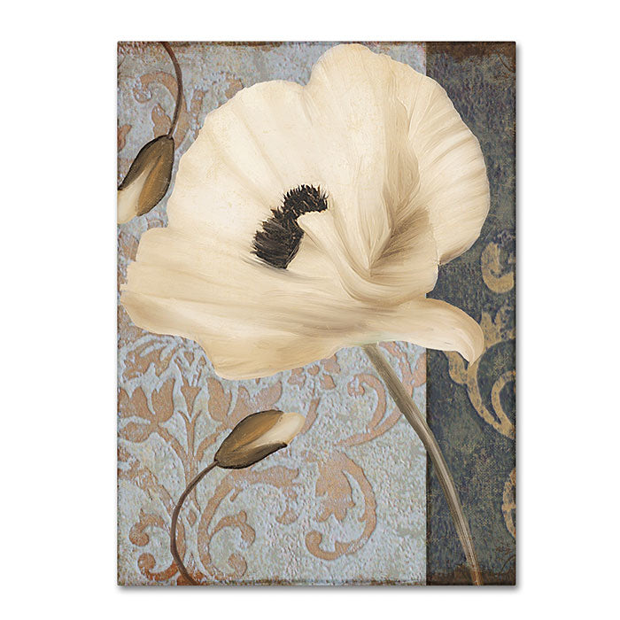 Color Bakery Poppy Brocade II 14 x 19 Canvas Art Image 1