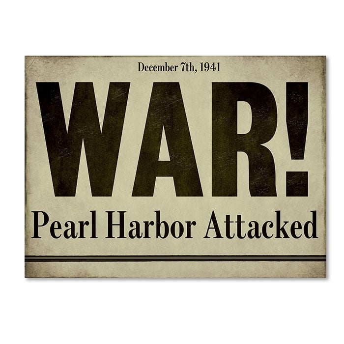 Color Bakery Pearl Harbor 14 x 19 Canvas Art Image 1