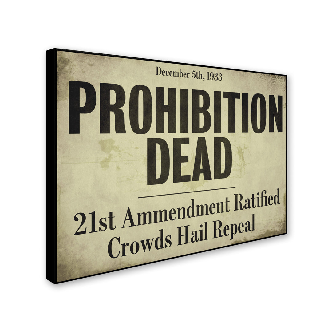 Color Bakery Prohibition 14 x 19 Canvas Art Image 3