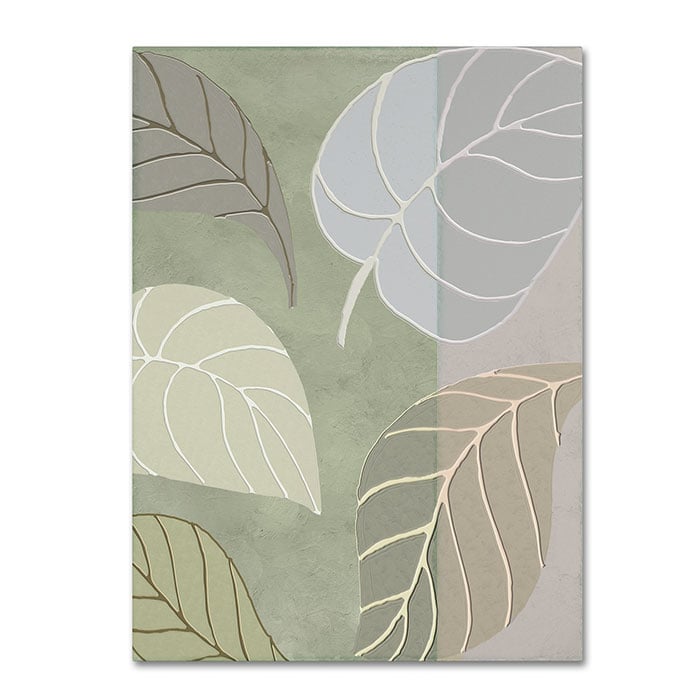 Color Bakery Leaf Story V 14 x 19 Canvas Art Image 1