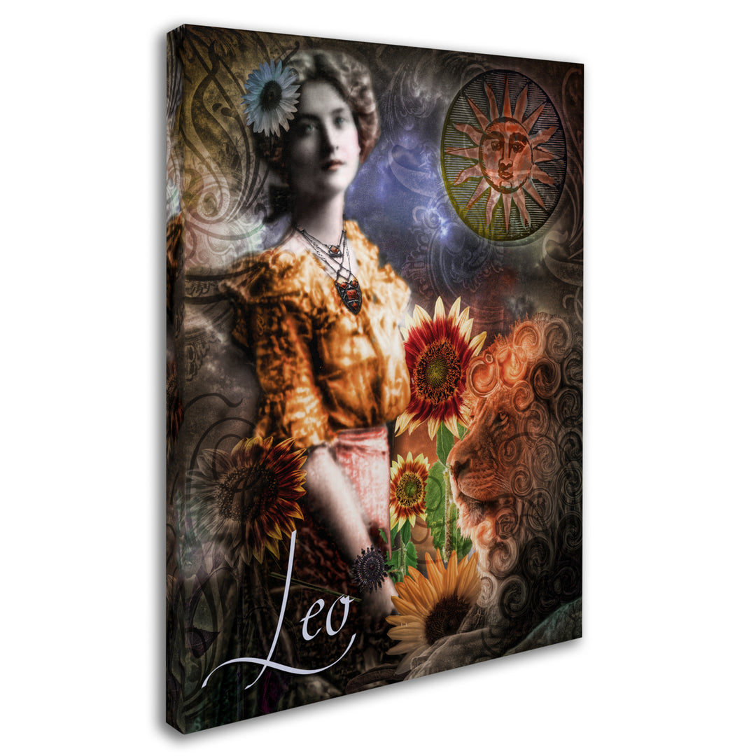 Color Bakery Art Nouveau Zodiac Leo 14 x 19 Canvas Art Image 3