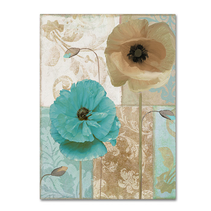 Color Bakery Beach Poppies I 14 x 19 Canvas Art Image 1