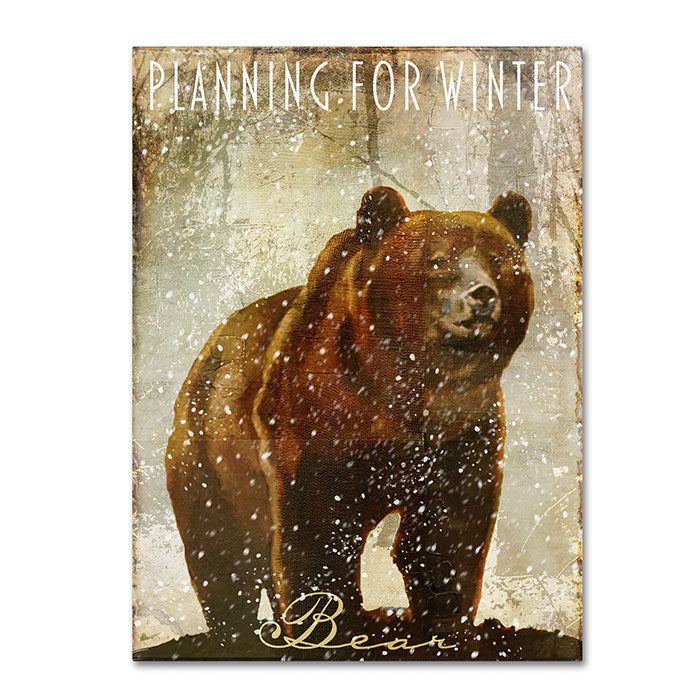 Color Bakery Winter Game Three 14 x 19 Canvas Art Image 1