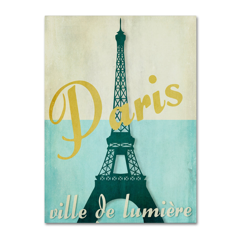 Color Bakery Paris City of Light 14 x 19 Canvas Art Image 2