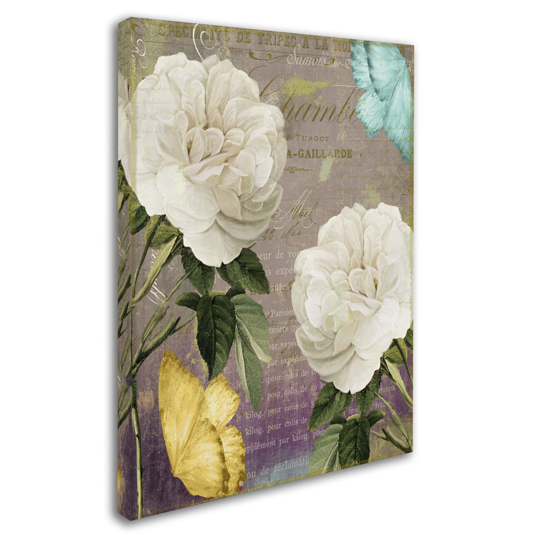 Color Bakery White Roses 14 x 19 Canvas Art Image 3