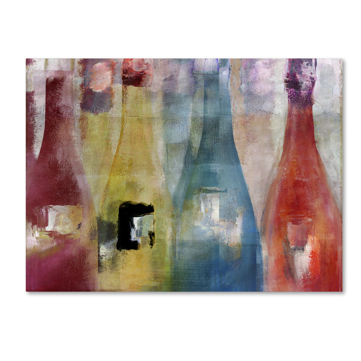 Color Bakery Bouteilles II 14 x 19 Canvas Art Image 2