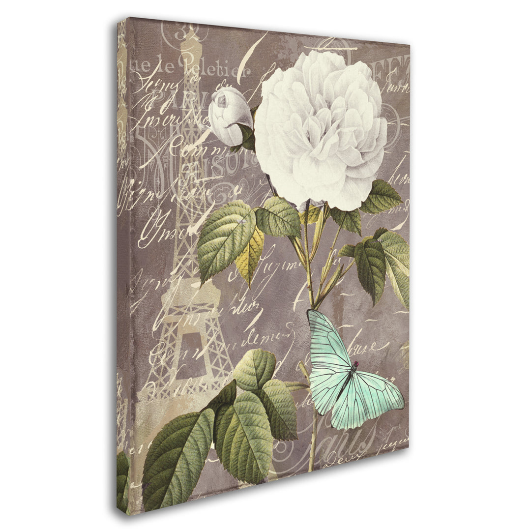 Color Bakery White Rose 14 x 19 Canvas Art Image 3