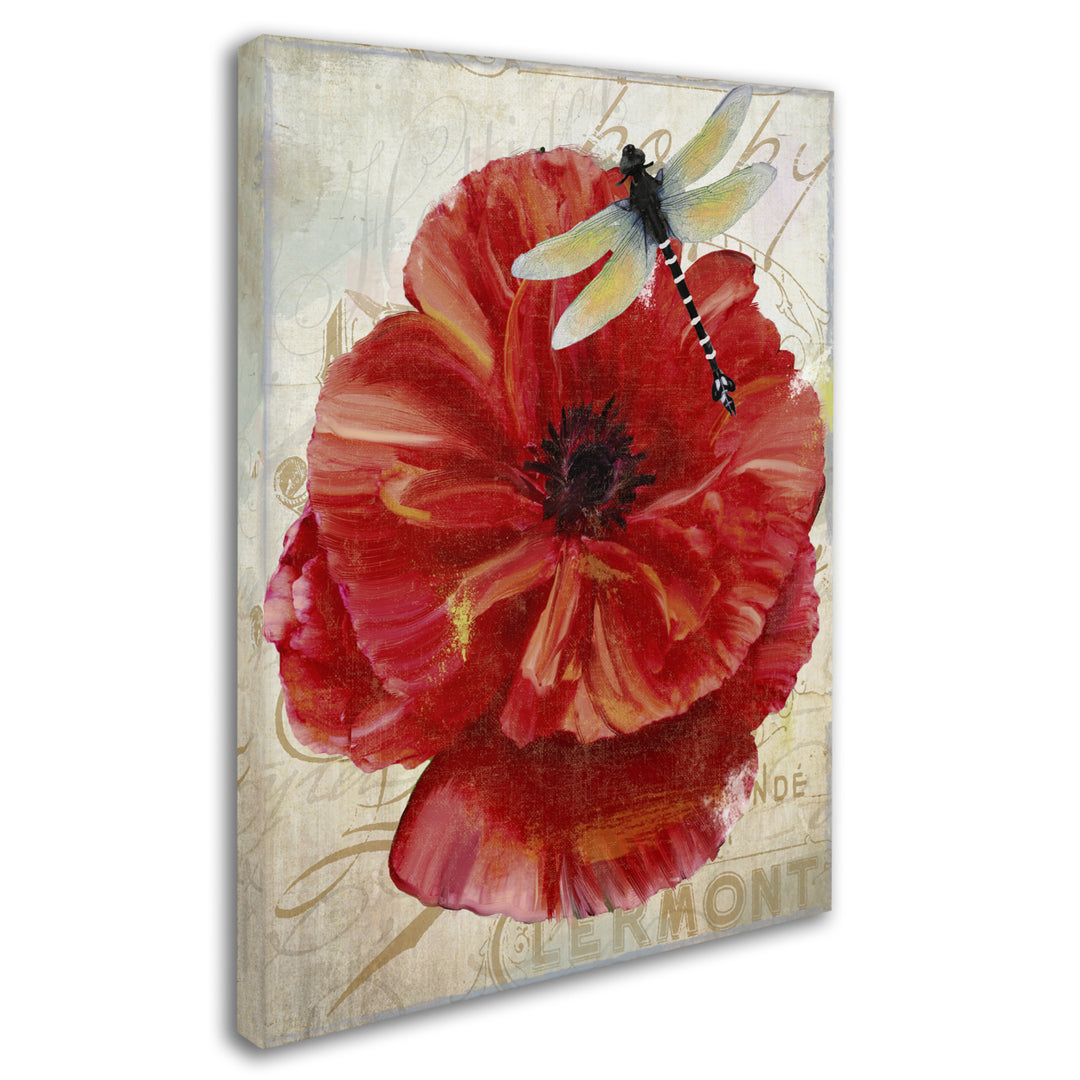 Color Bakery Le Pavot Dragonfly 14 x 19 Canvas Art Image 3