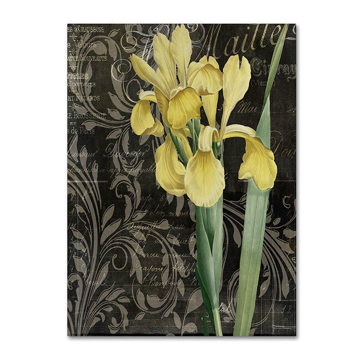 Color Bakery Ode to Yellow Flowers 14 x 19 Canvas Art Image 1