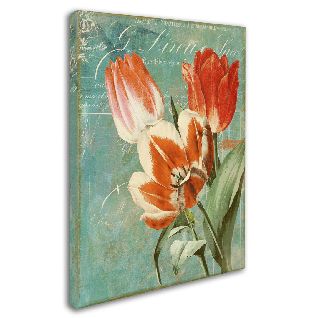 Color Bakery Tulips Ablaze II 14 x 19 Canvas Art Image 3