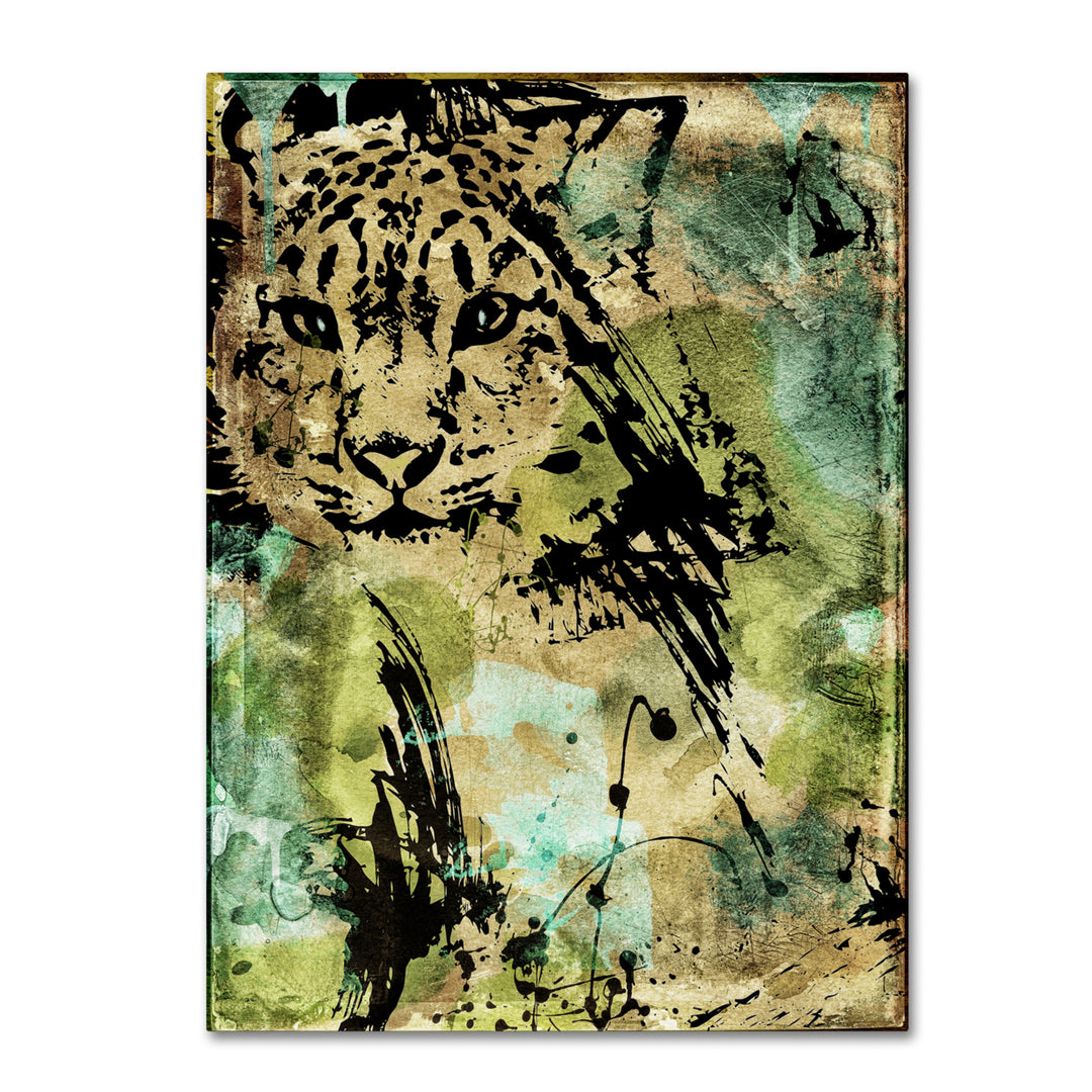 Color Bakery Leopard Ink 14 x 19 Canvas Art Image 2