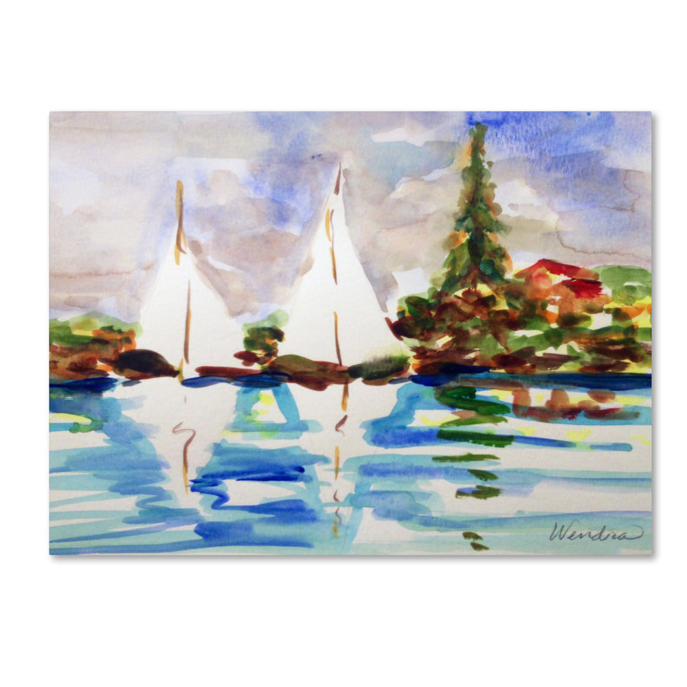 Wendra A Lovely Day 14 x 19 Canvas Art Image 2