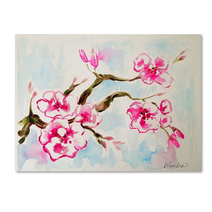 Wendra Cherry Blossom 14 x 19 Canvas Art Image 1