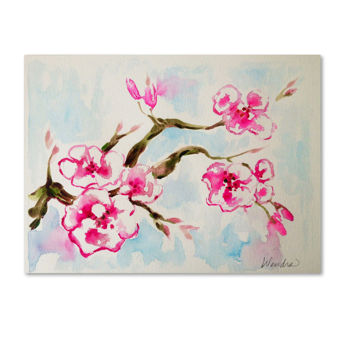 Wendra Cherry Blossom 14 x 19 Canvas Art Image 2