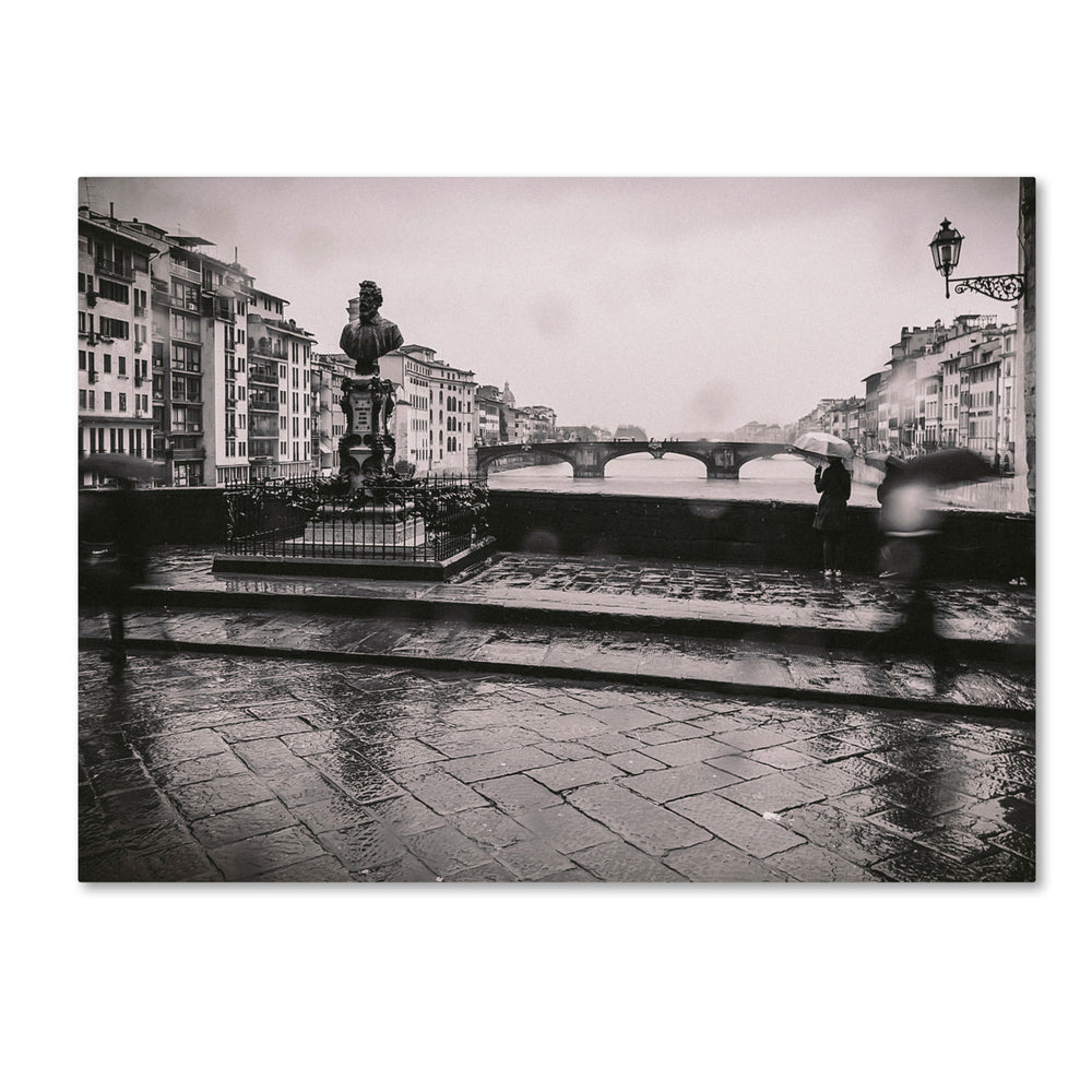 Giuseppe Torre Its Raining 14 x 19 Canvas Art Image 2