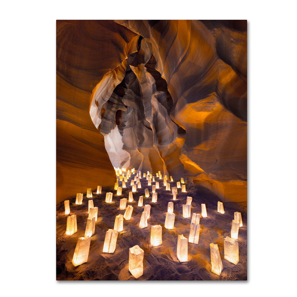 Moises Levy Candle Canyon I 14 x 19 Canvas Art Image 1