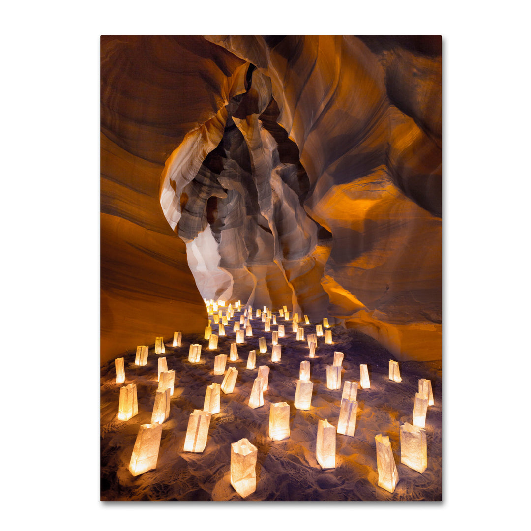 Moises Levy Candle Canyon I 14 x 19 Canvas Art Image 2