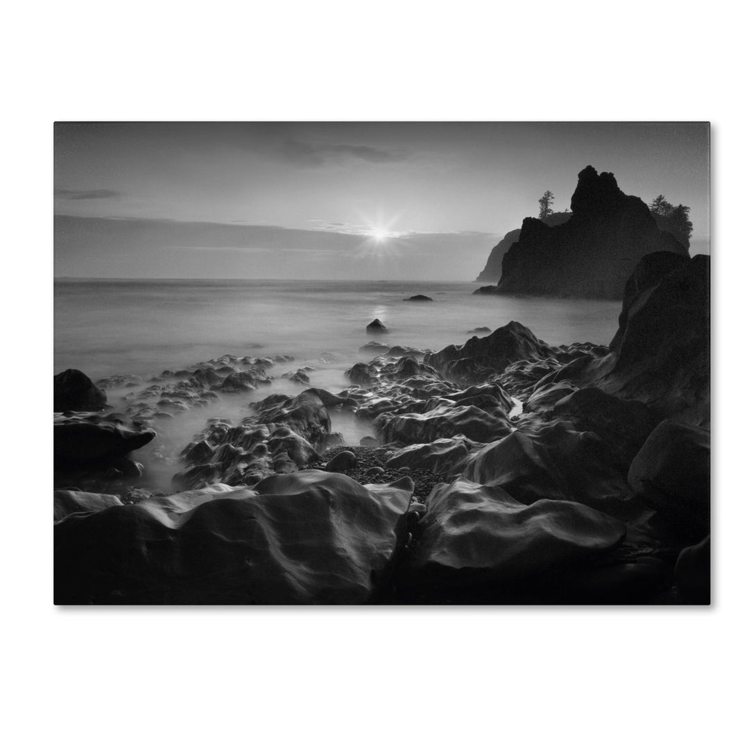 Moises Levy Sunset At Ruby Beach 14 x 19 Canvas Art Image 2