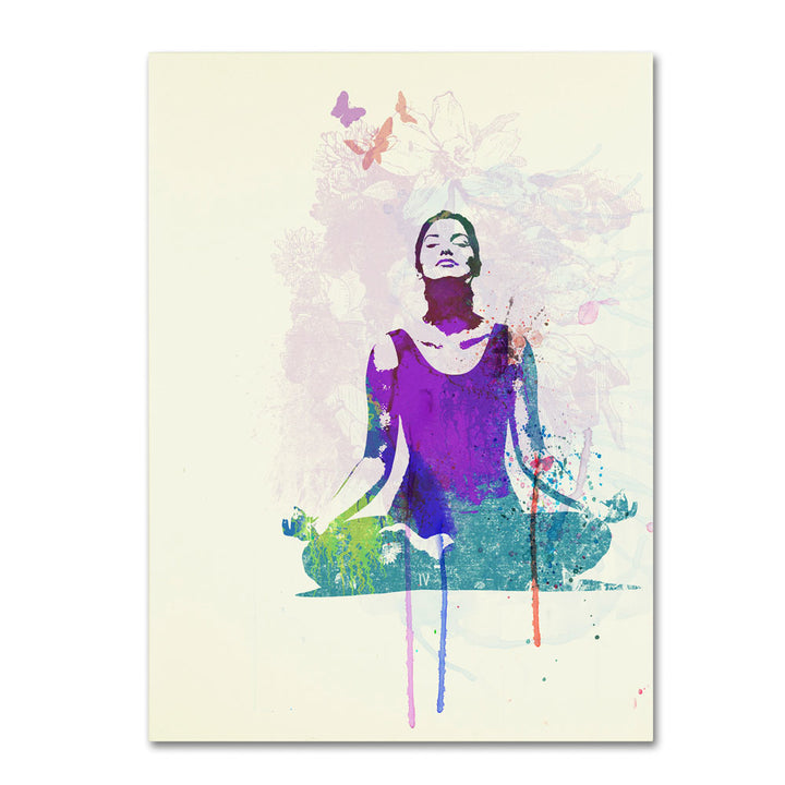 Naxart Meditating Mind 14 x 19 Canvas Art Image 1