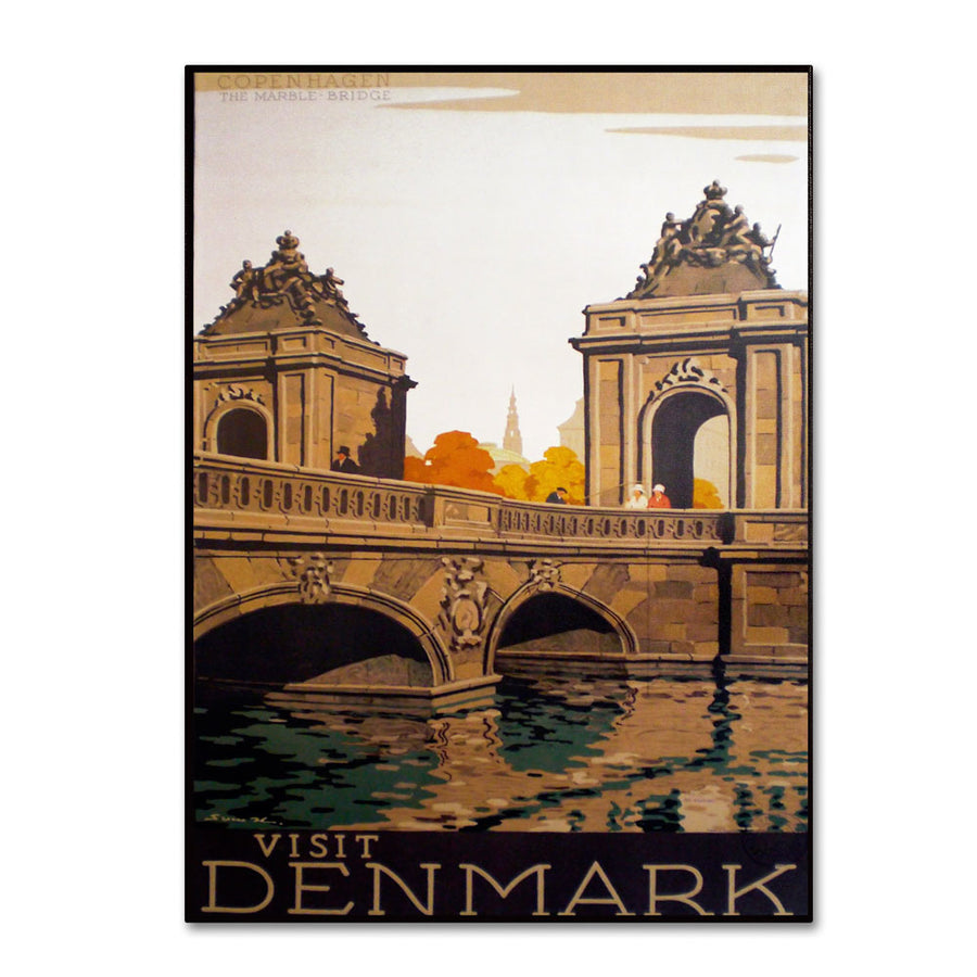 Vintage Apple Collection Denmark 14 x 19 Canvas Art Image 1