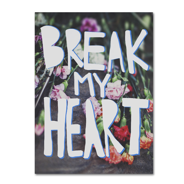 Leah Flores Break My Heart 14 x 19 Canvas Art Image 1