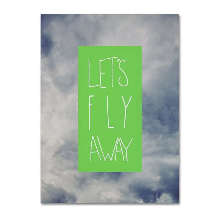 Leah Flores Lets Fly Away 14 x 19 Canvas Art Image 1