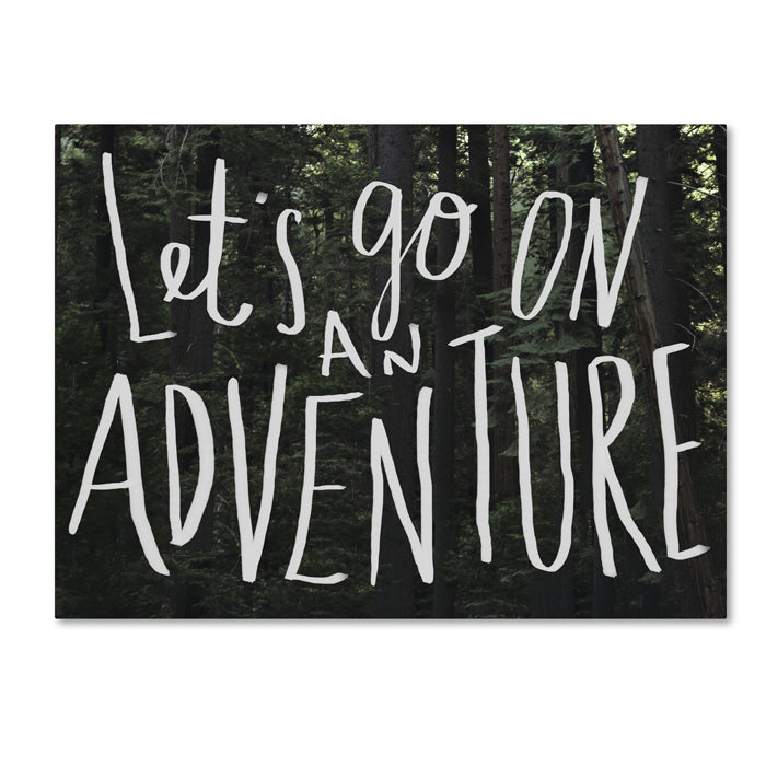 Leah Flores Lets Go On An Adventure 14 x 19 Canvas Art Image 1