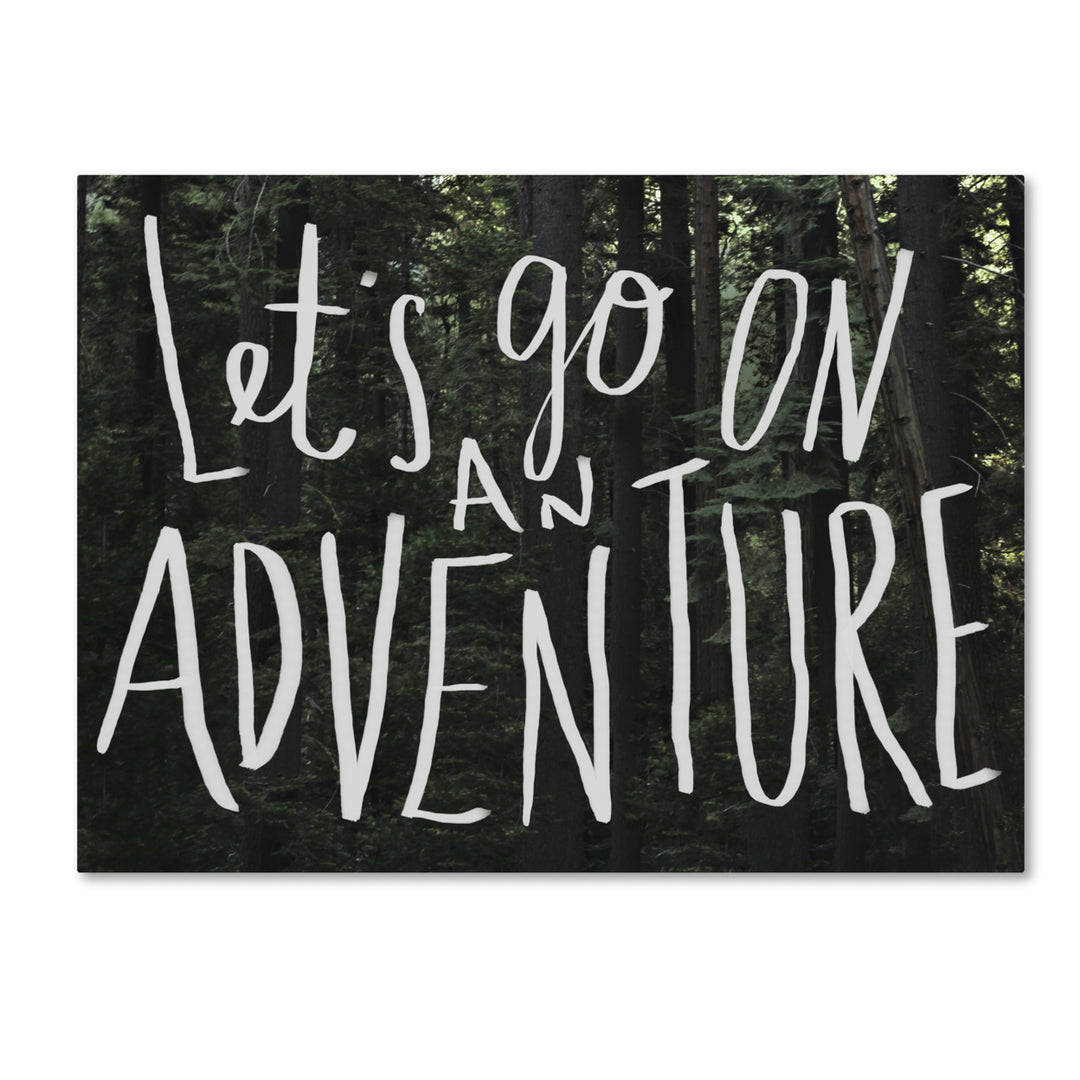 Leah Flores Lets Go On An Adventure 14 x 19 Canvas Art Image 2