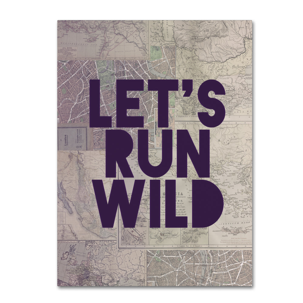 Leah Flores Lets Run Wild 14 x 19 Canvas Art Image 2