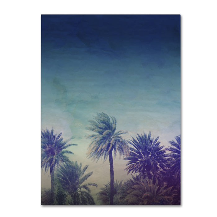 Leah Flores Palm Paradise 14 x 19 Canvas Art Image 1