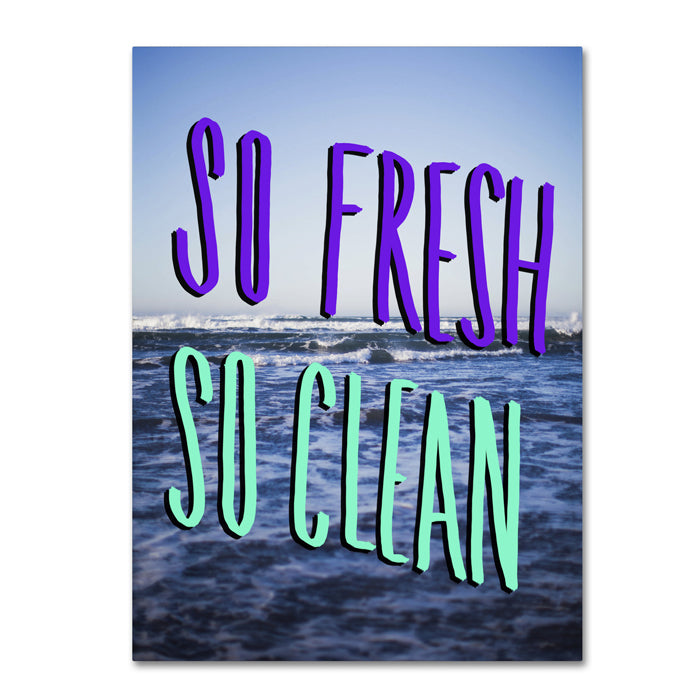 Leah Flores So Fresh So Clean 14 x 19 Canvas Art Image 1