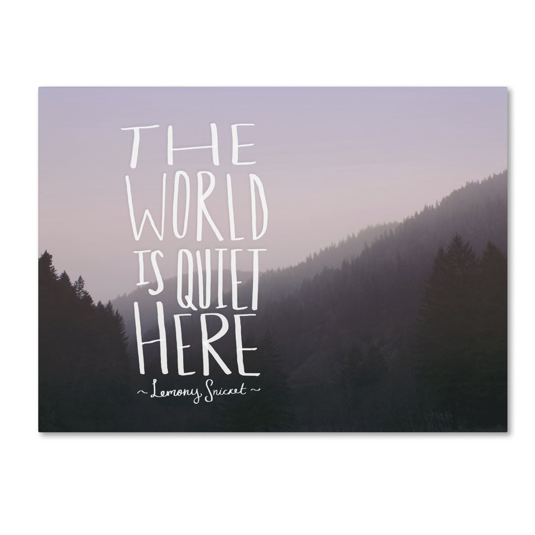 Leah Flores The World is Quiet Here 14 x 19 Canvas Art Image 2