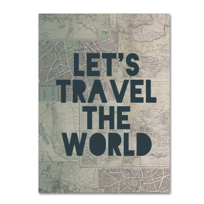 Leah Flores Travel the World 14 x 19 Canvas Art Image 1