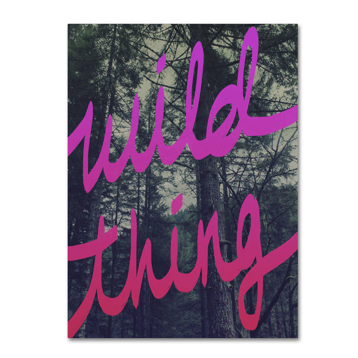 Leah Flores Wild Thing 14 x 19 Canvas Art Image 1