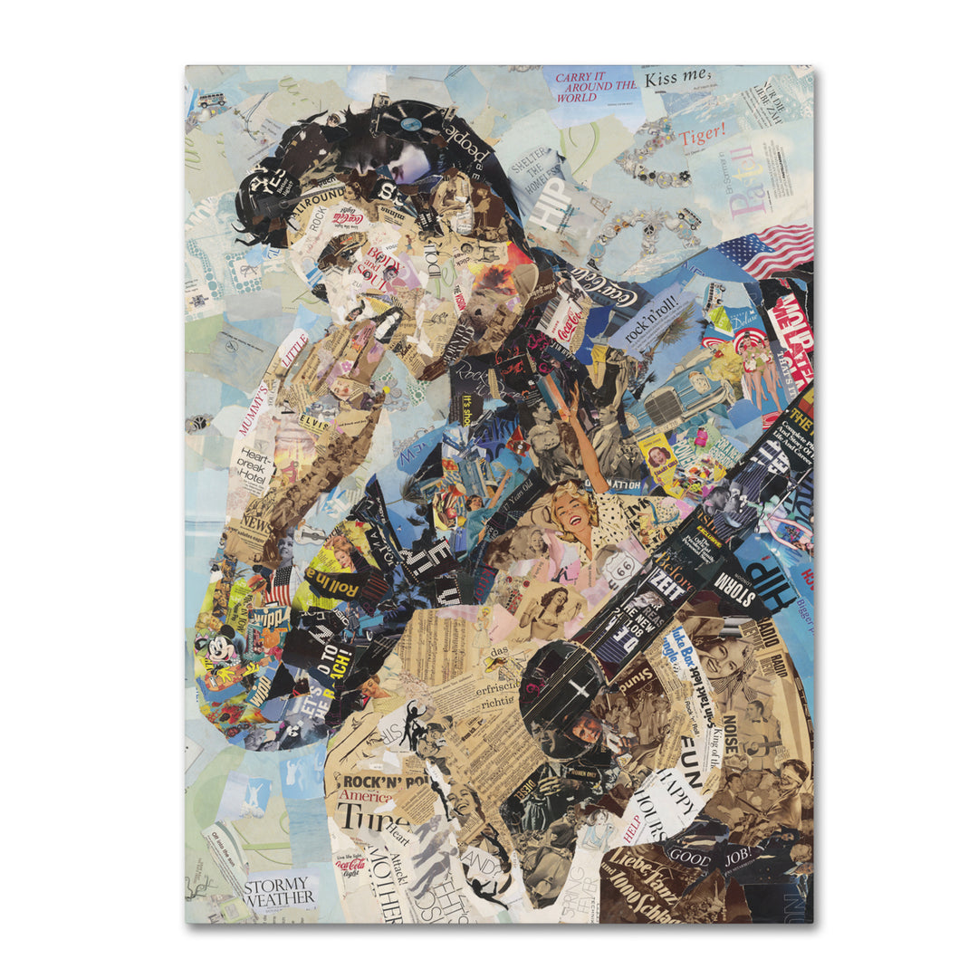 Ines Kouidis All Shook Up 14 x 19 Canvas Art Image 2