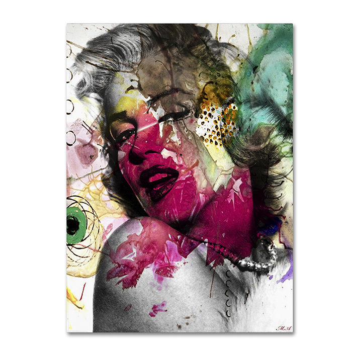 Mark Ashkenazi Marilyn Monroe II 14 x 19 Canvas Art Image 1