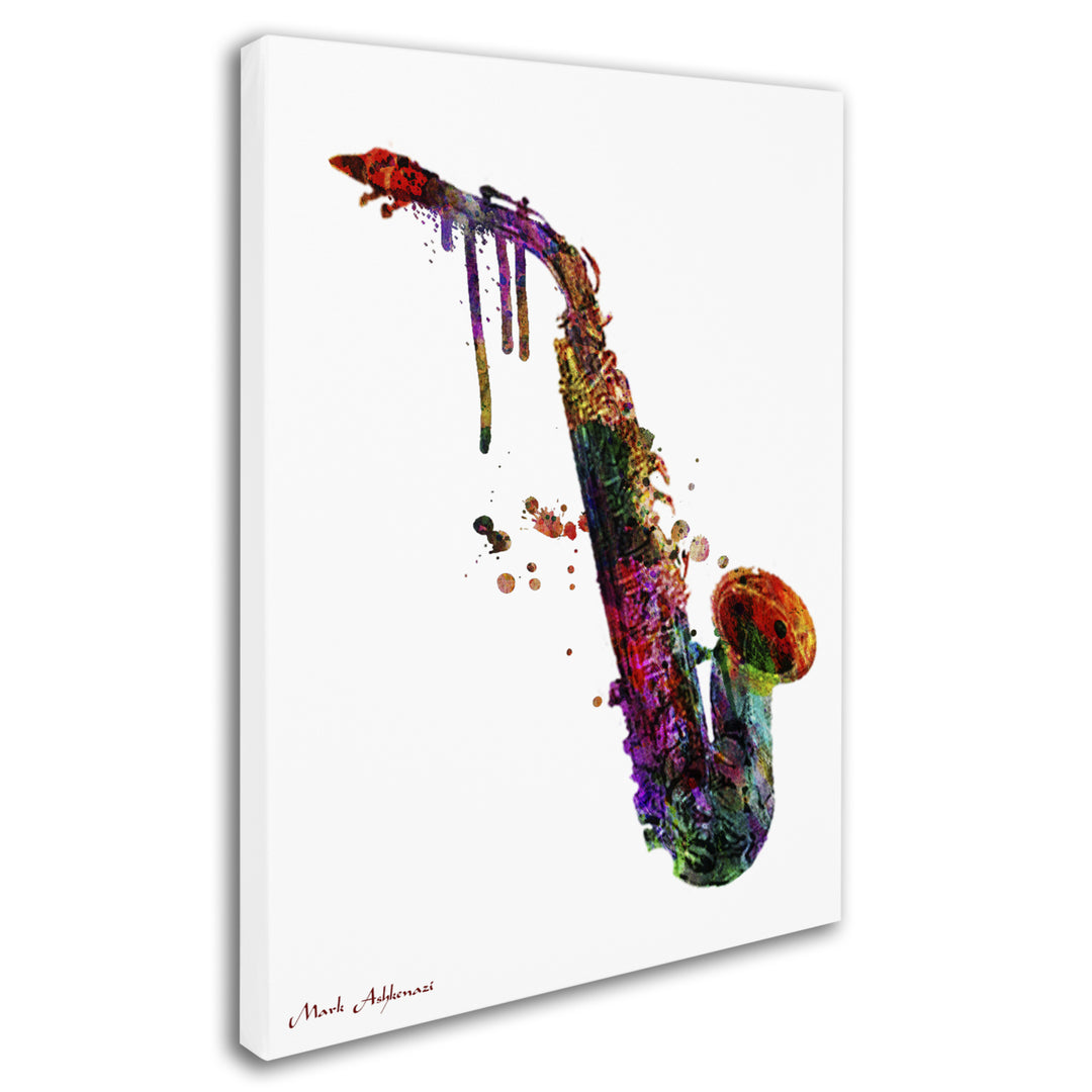 Mark Ashkenazi Saxophone II 14 x 19 Canvas Art Image 3