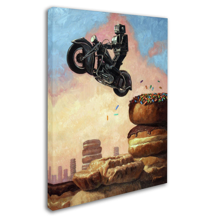 Eric Joyner Dark Rider Again 14 x 19 Canvas Art Image 3