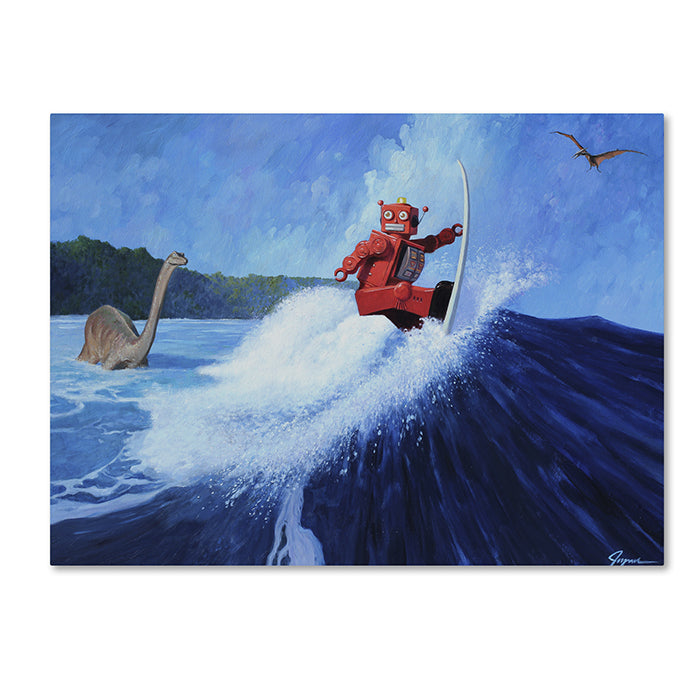 Eric Joyner Surfs Up 14 x 19 Canvas Art Image 1
