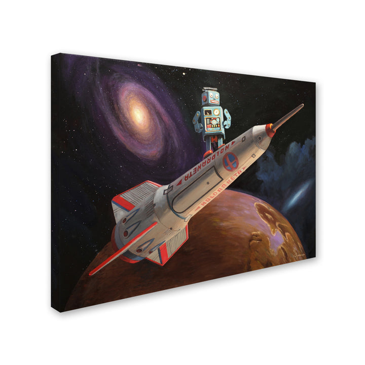 Eric Joyner Rocket Surfer 14 x 19 Canvas Art Image 3