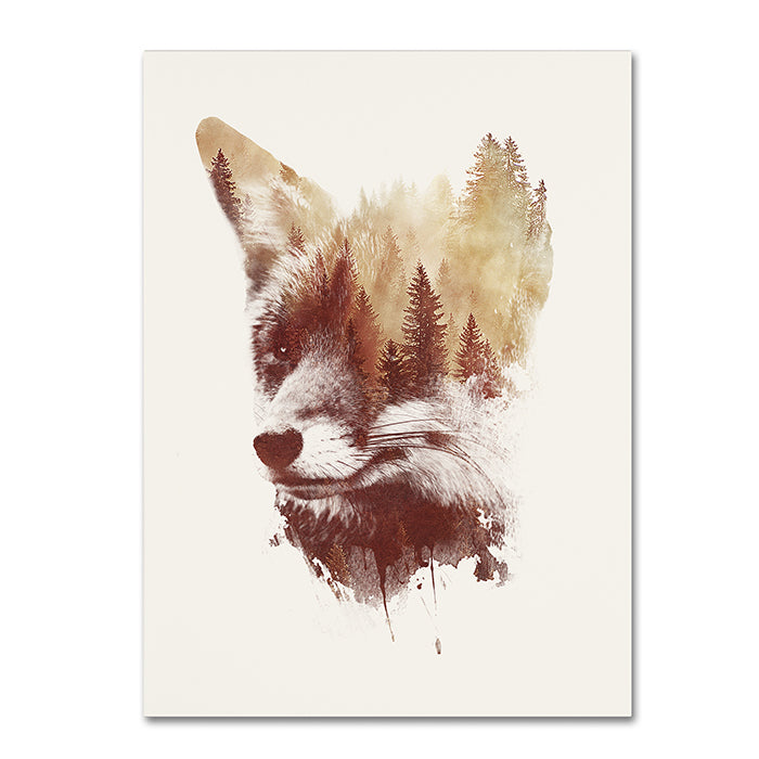 Robert Farkas Blind Fox 14 x 19 Canvas Art Image 1