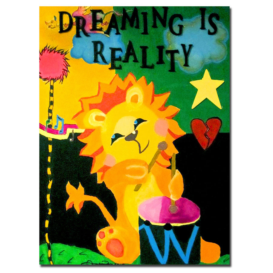 Amanda Rea Dreaming is Reality 14 x 19 Canvas Art Image 1