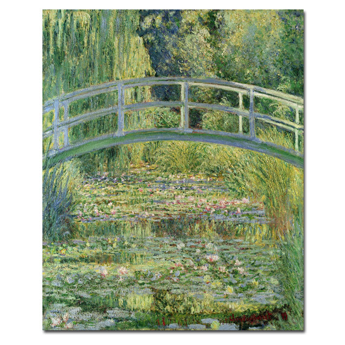 Claude Monet The Waterylily Pond Pink Harmony 1899 14 x 19 Canvas Art Image 1