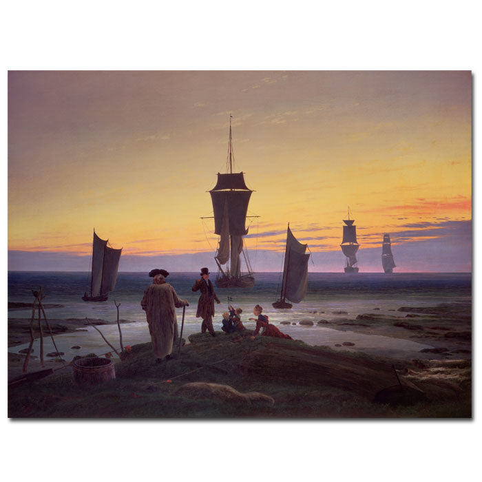 Caspar Friedrich The Stages of Life, 1835 14 x 19 Canvas Art Image 1