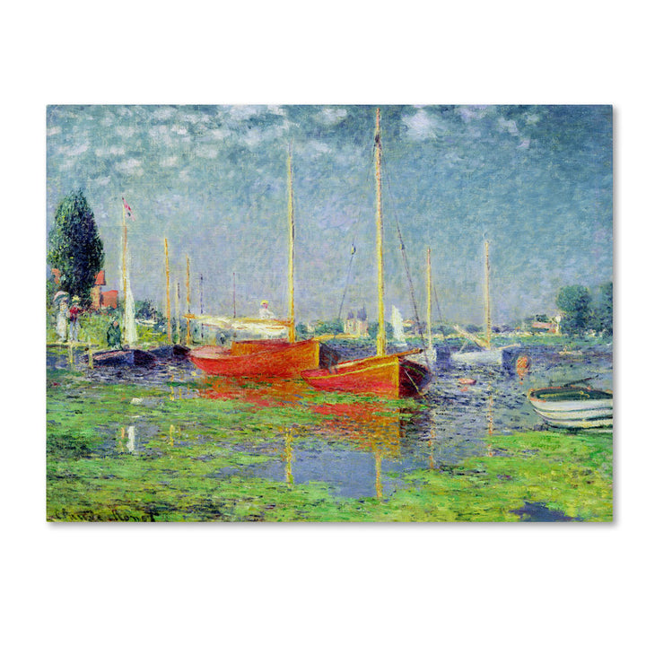 Claude Monet Argenteuil 14 x 19 Canvas Art Image 1