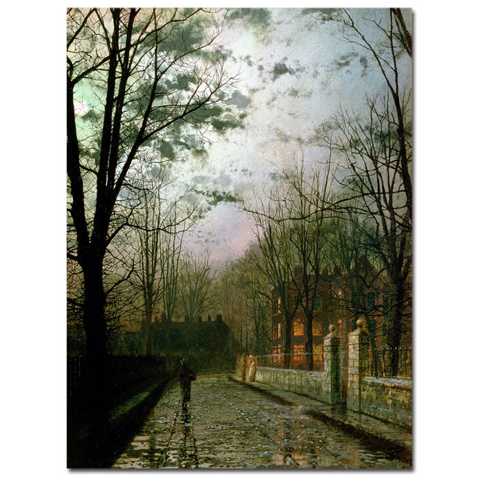 John Atkinson Grimshaw After the Shower 14 x 19 Canvas Art Image 1