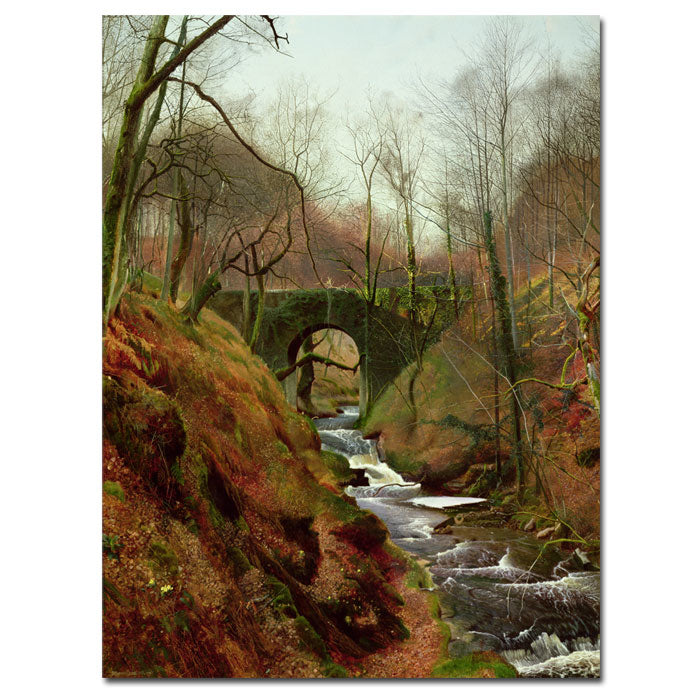 John Grimshaw March Morning 14 x 19 Canvas Art Image 1