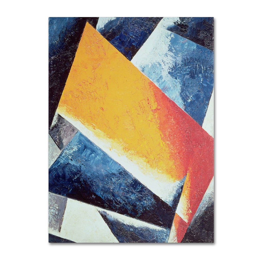 Lyubov Popova Architectonic Composition 14 x 19 Canvas Art Image 1