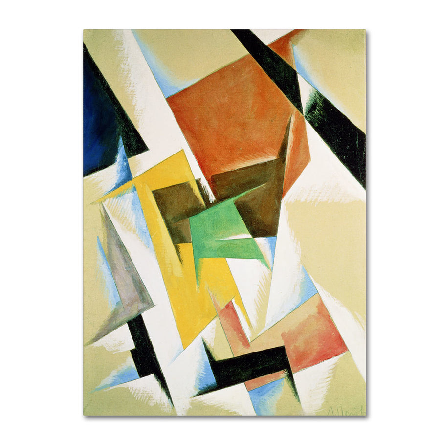 Lyubov Popova Composition 1921 14 x 19 Canvas Art Image 1